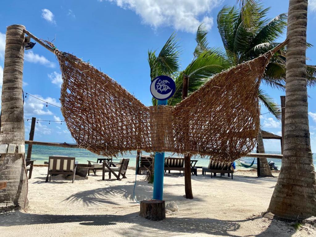 Hotel Luna De Plata Mahahual Esterno foto