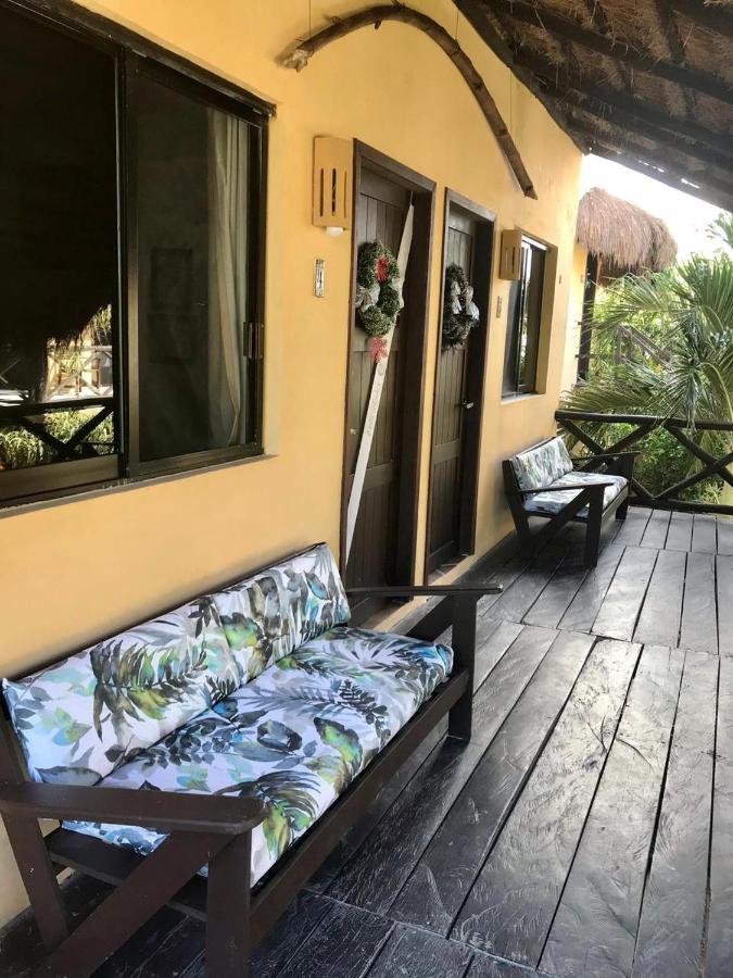 Hotel Luna De Plata Mahahual Esterno foto
