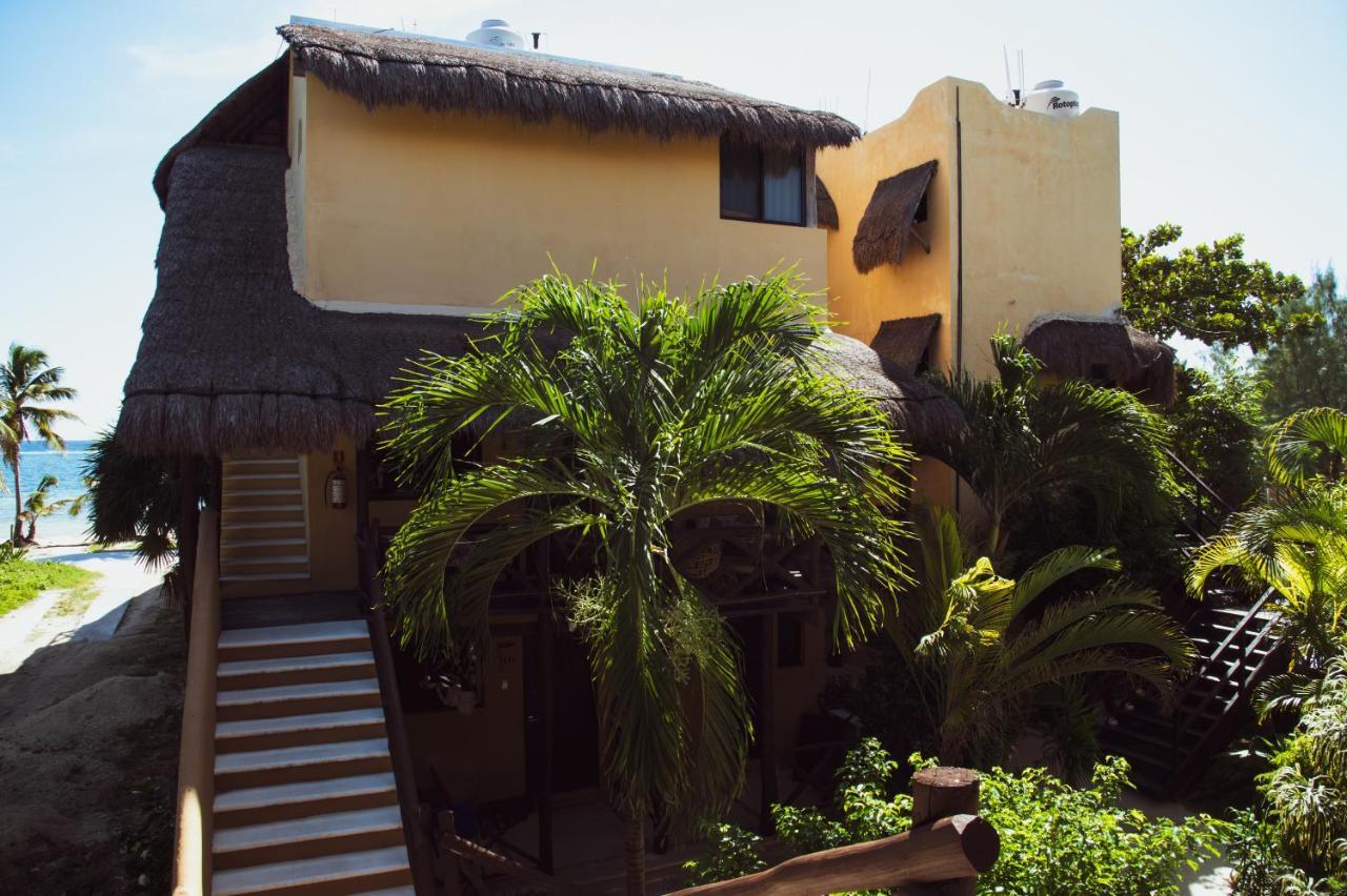 Hotel Luna De Plata Mahahual Esterno foto