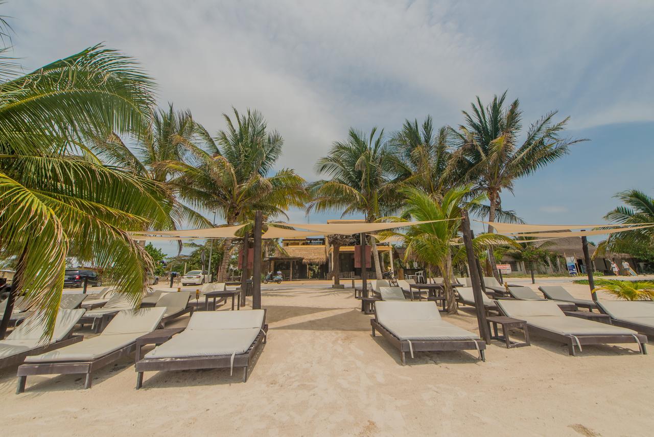 Hotel Luna De Plata Mahahual Esterno foto
