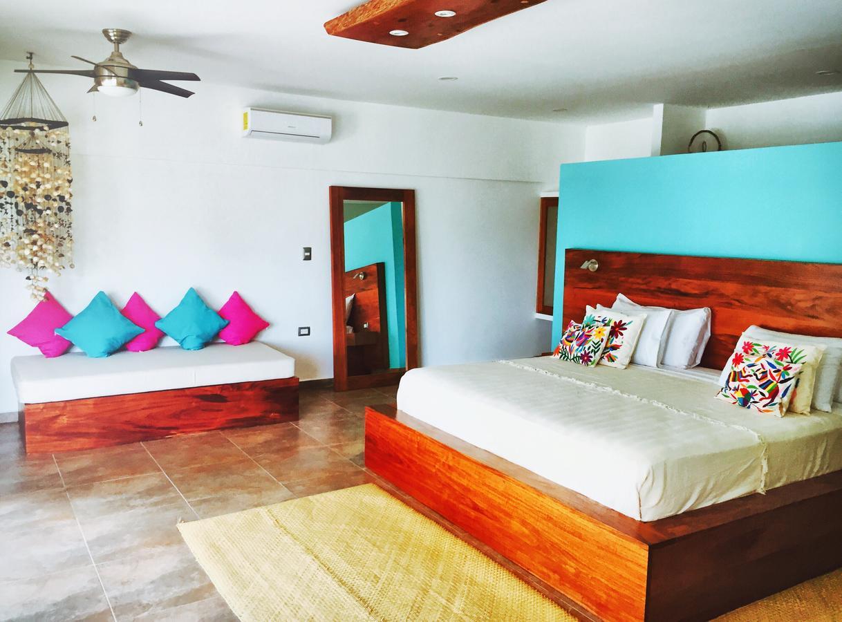 Hotel Luna De Plata Mahahual Esterno foto