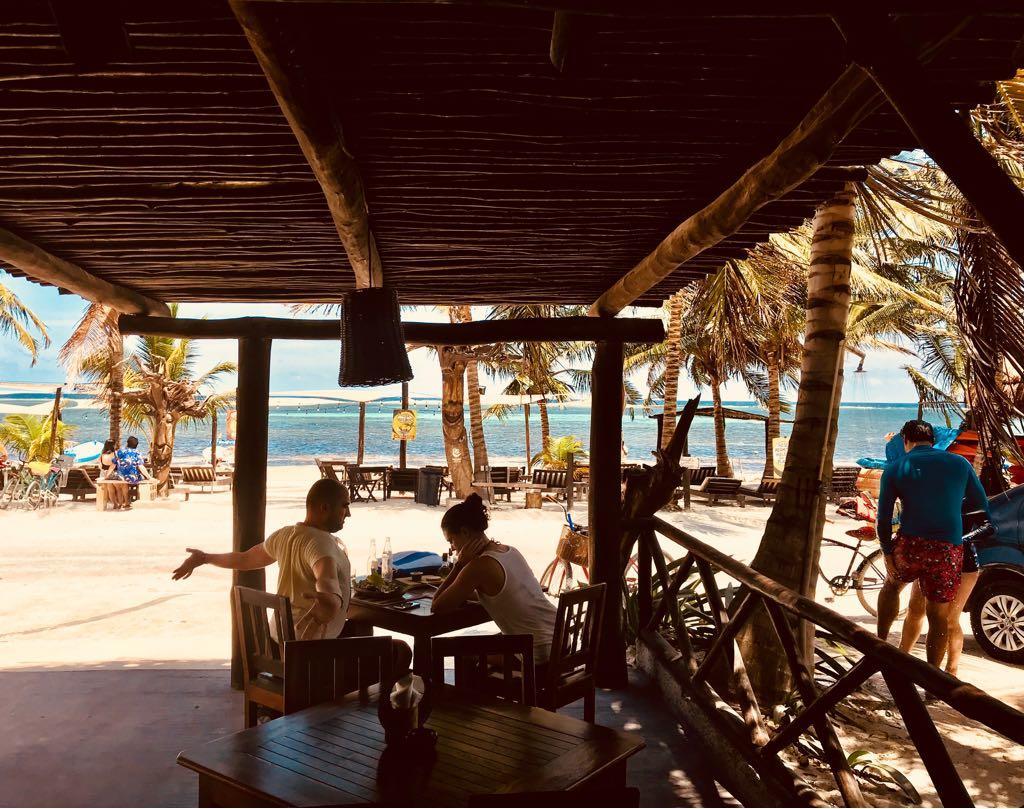 Hotel Luna De Plata Mahahual Esterno foto
